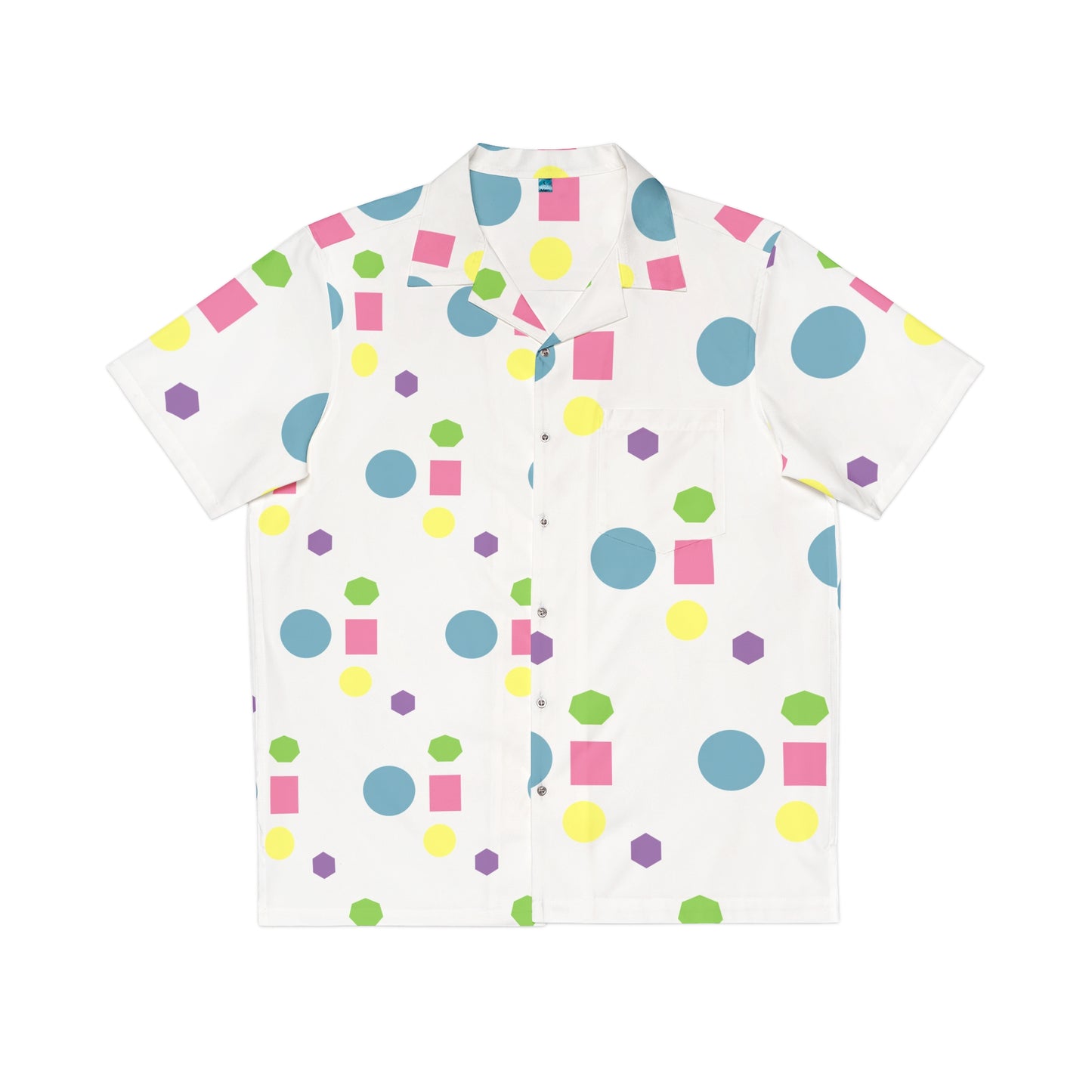 "Geometric Simon" Mens Button Down Shirt
