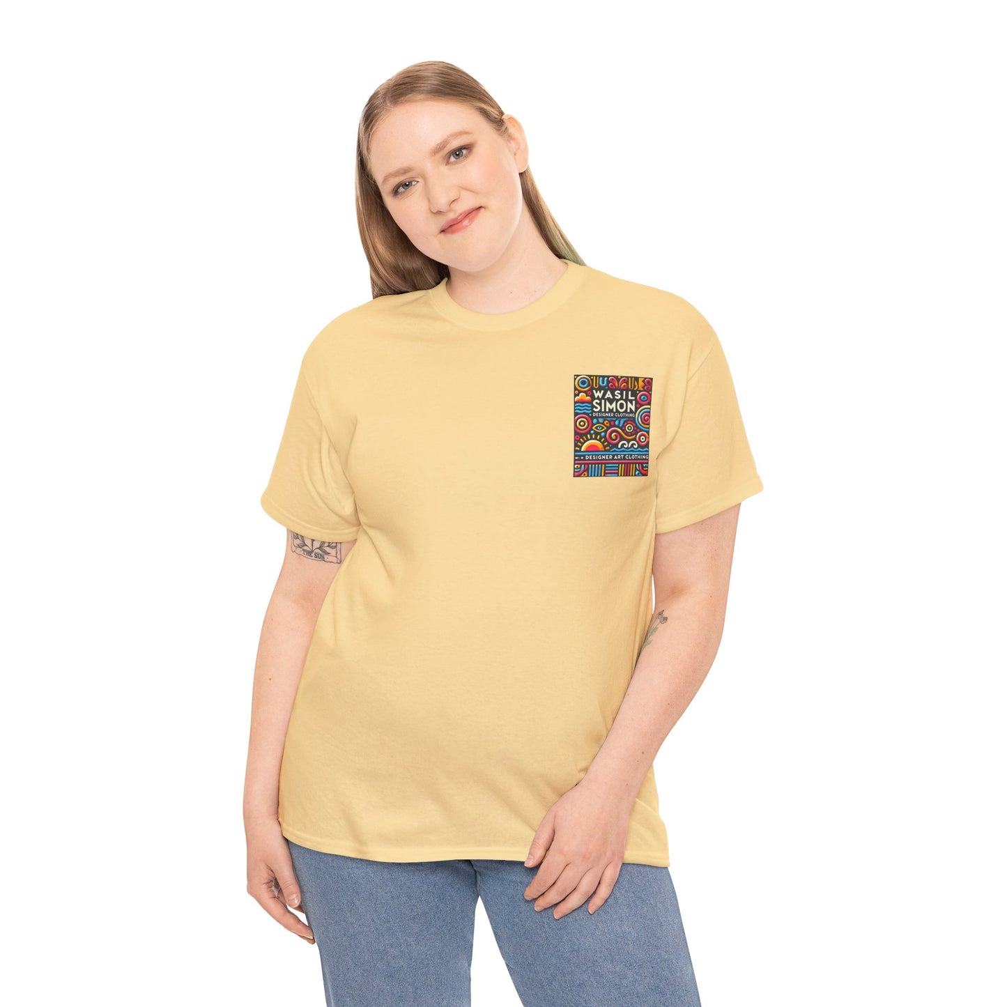 Wasil Simon's "No Fear But Loathing" Unisex Heavy Cotton Tee