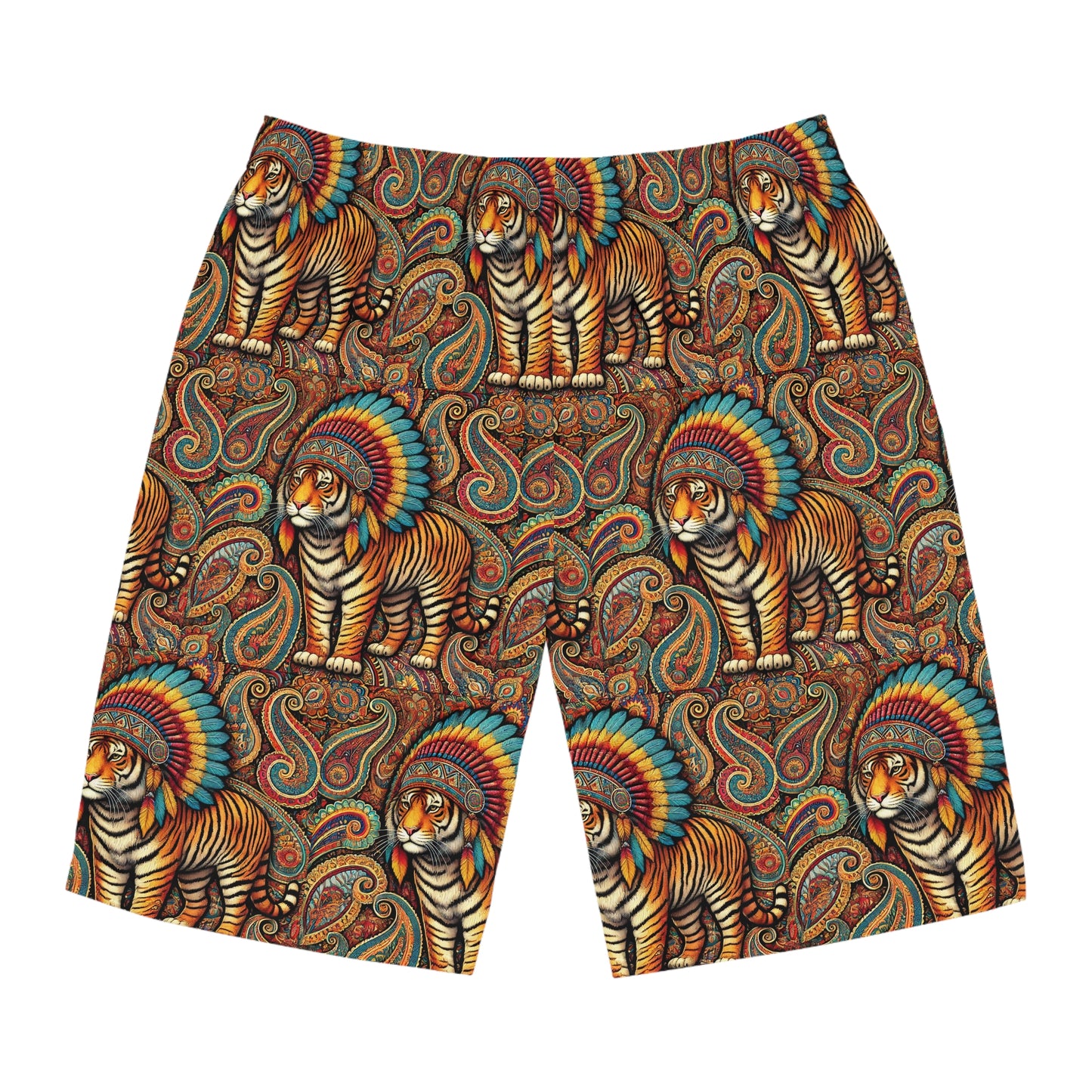 Wasil Simon's Rising Tiger Men's Board Shorts