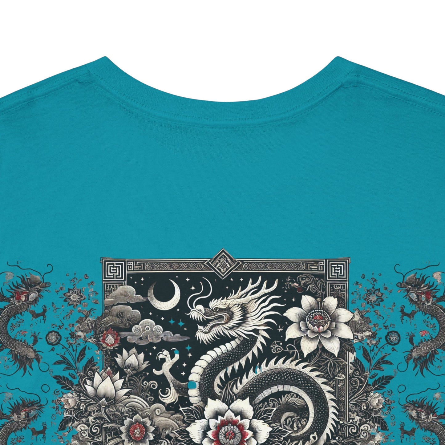 Celestial Dragon Garden Unisex T-Shirt
