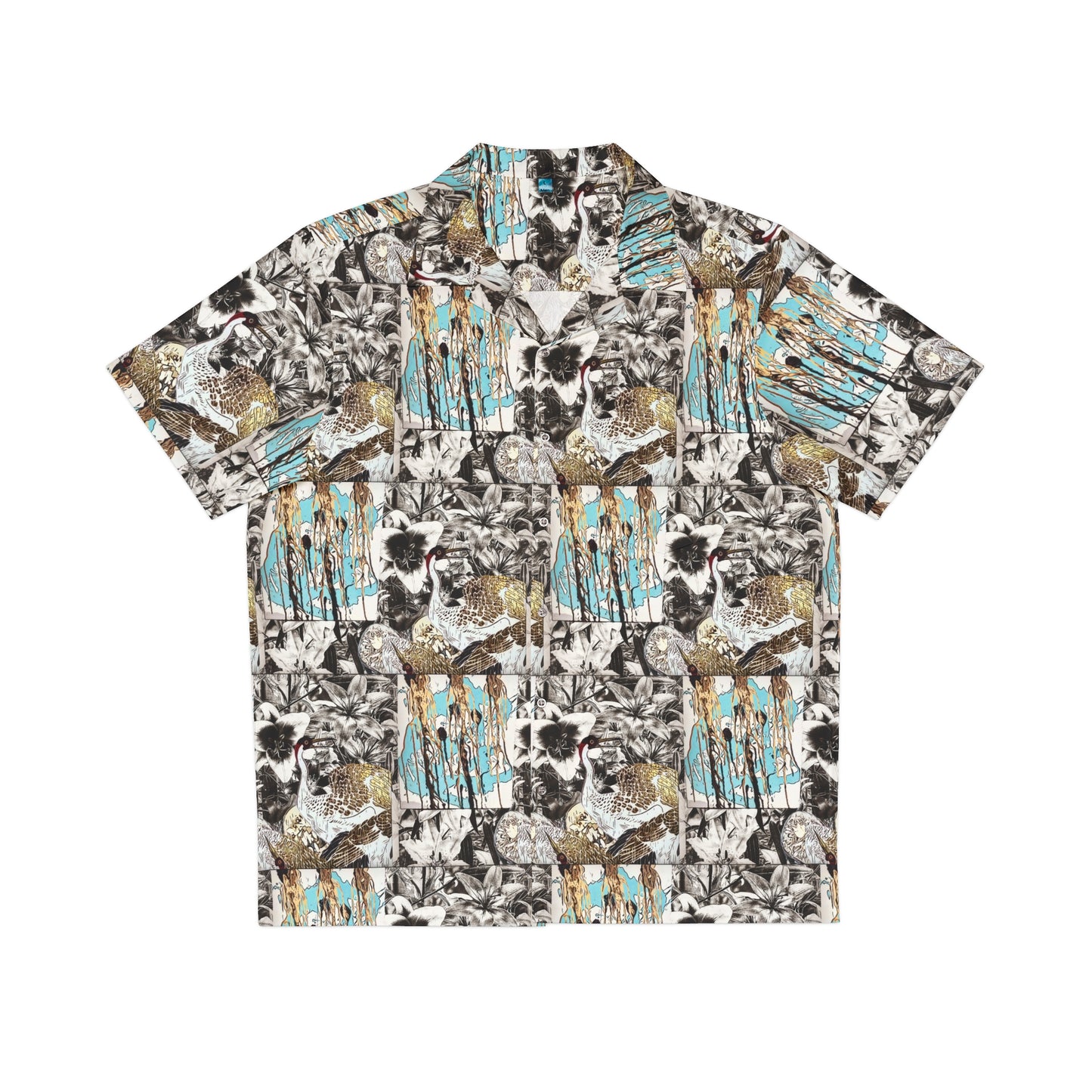 Dripping Dreams X Nature's Whisper Men's Button Down Shirt