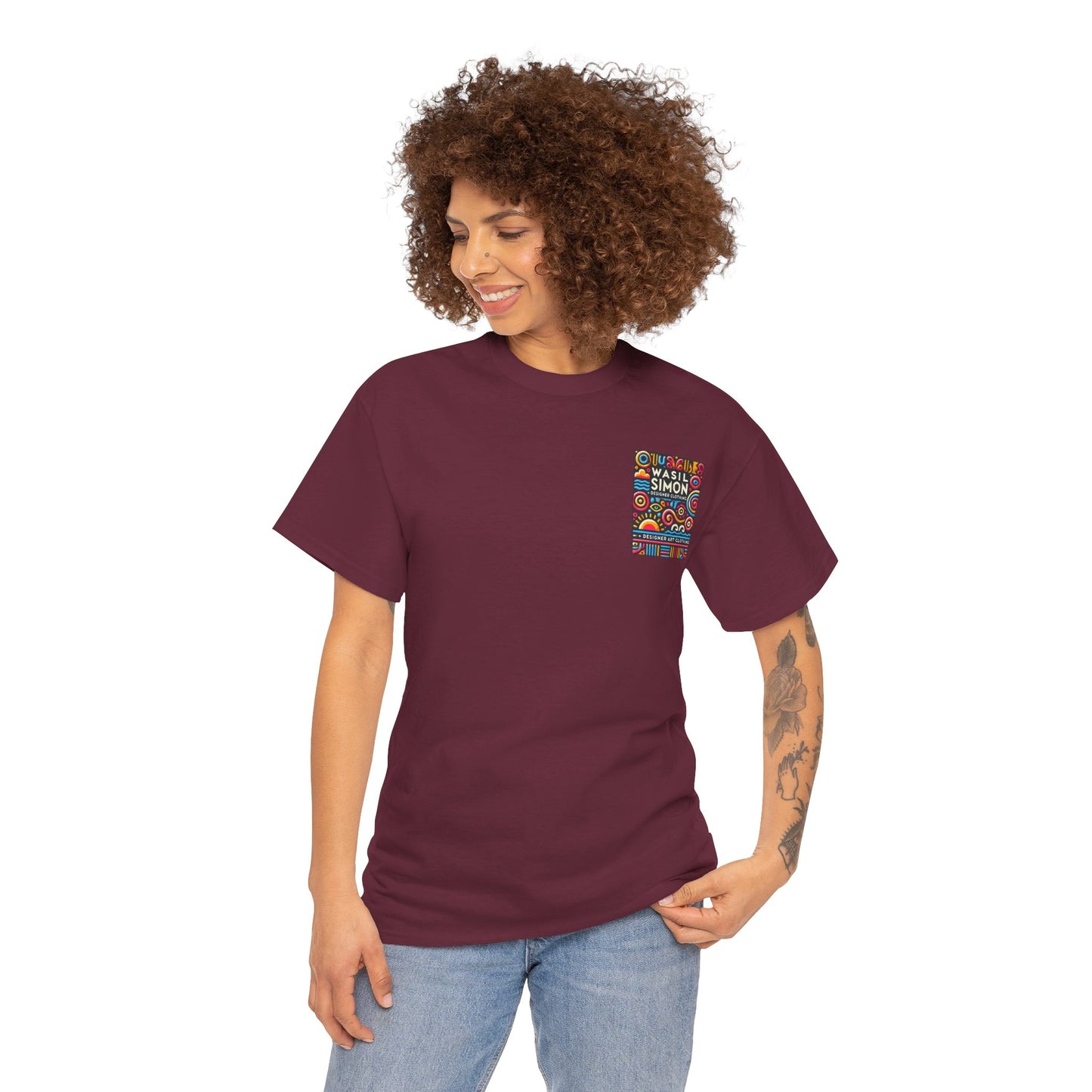 Wasil Simon's "No Fear But Loathing" Unisex Heavy Cotton Tee