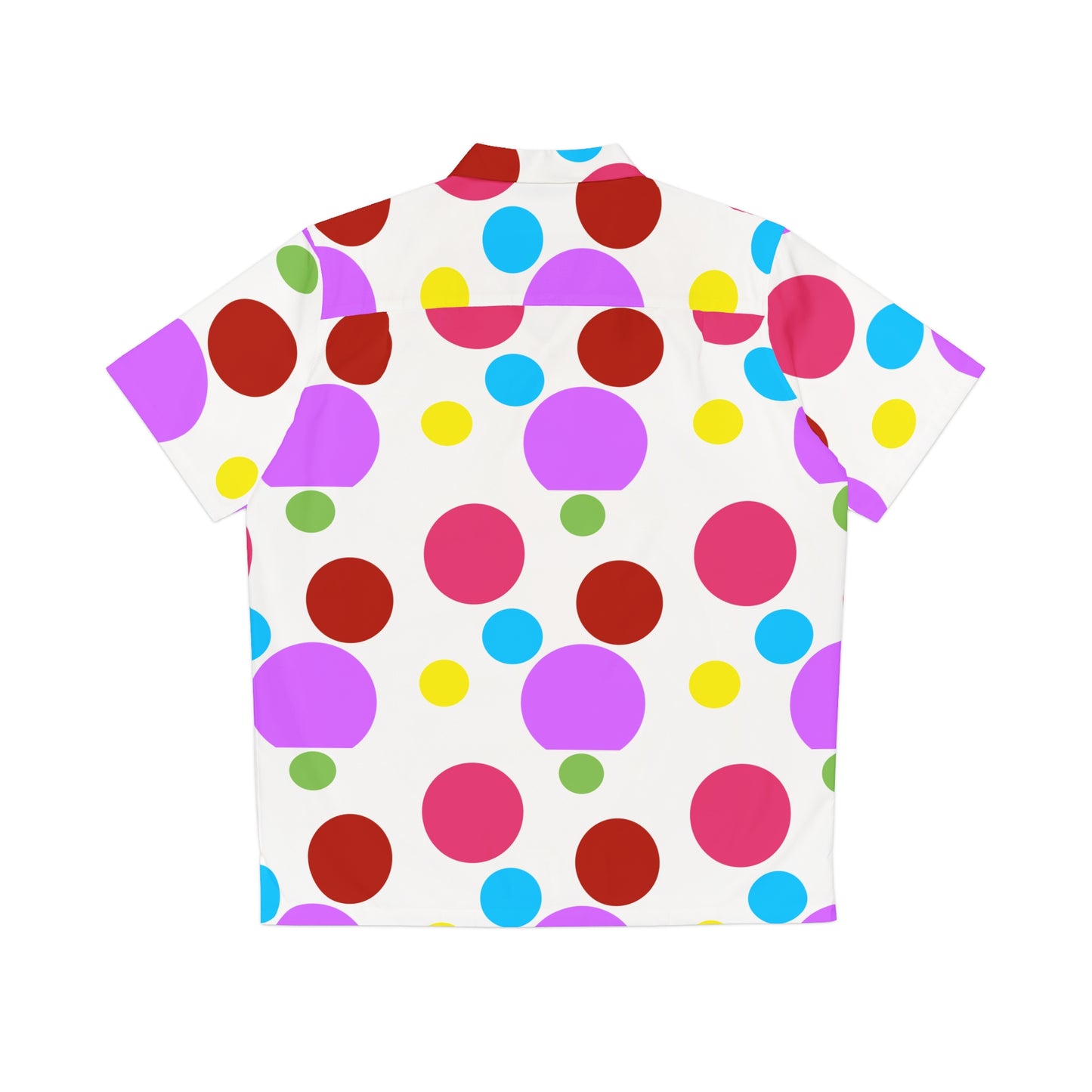 "Vivid Spheres" Men's Button Down Shirt