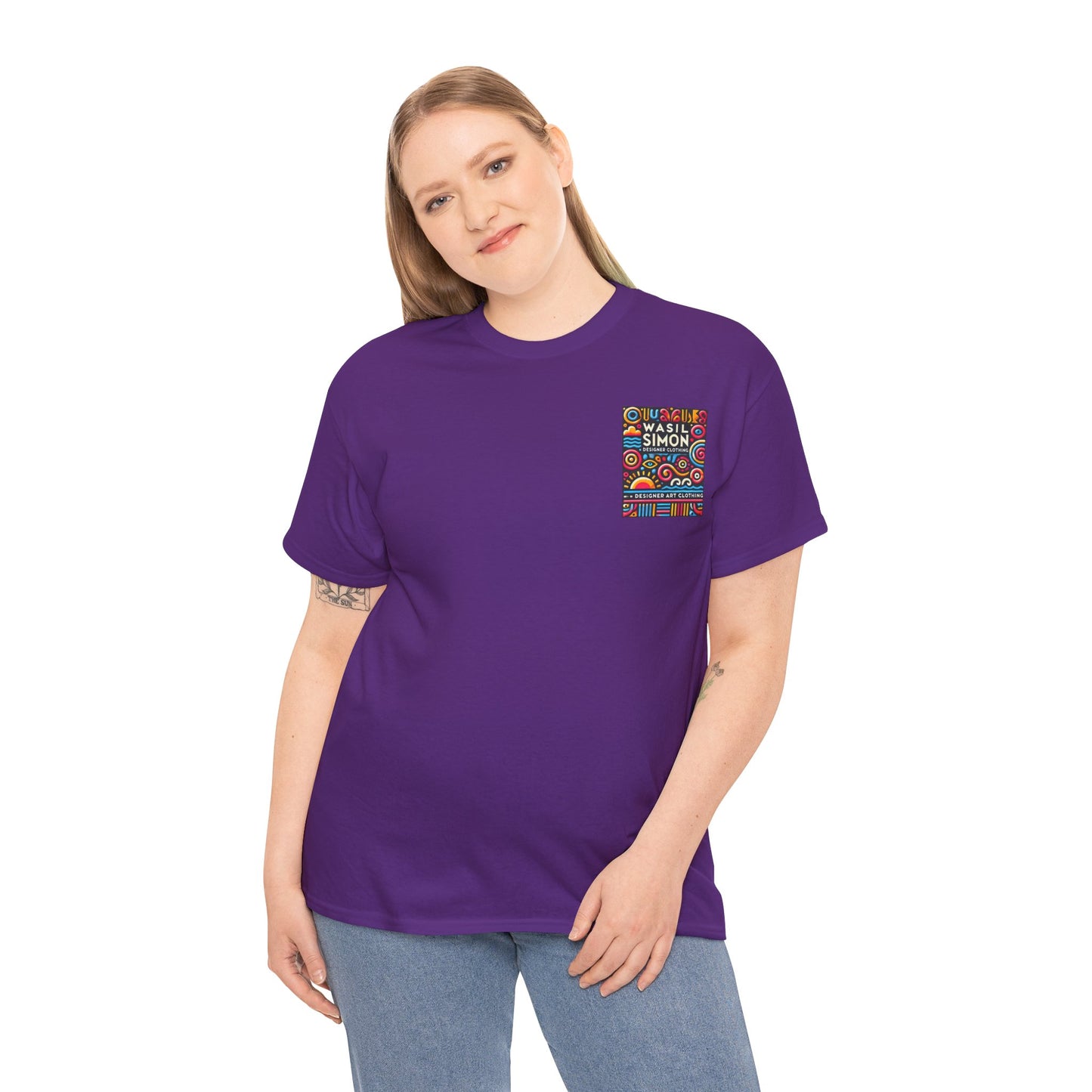 Wasil Simon's "No Fear But Loathing" Unisex Heavy Cotton Tee
