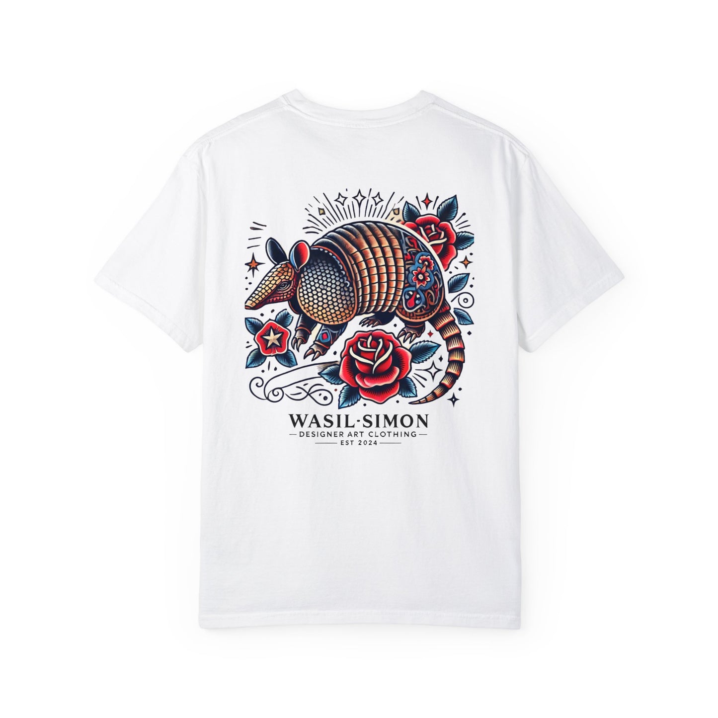 Wasil Simon’s “Armahdilla” Unisex T-shirt