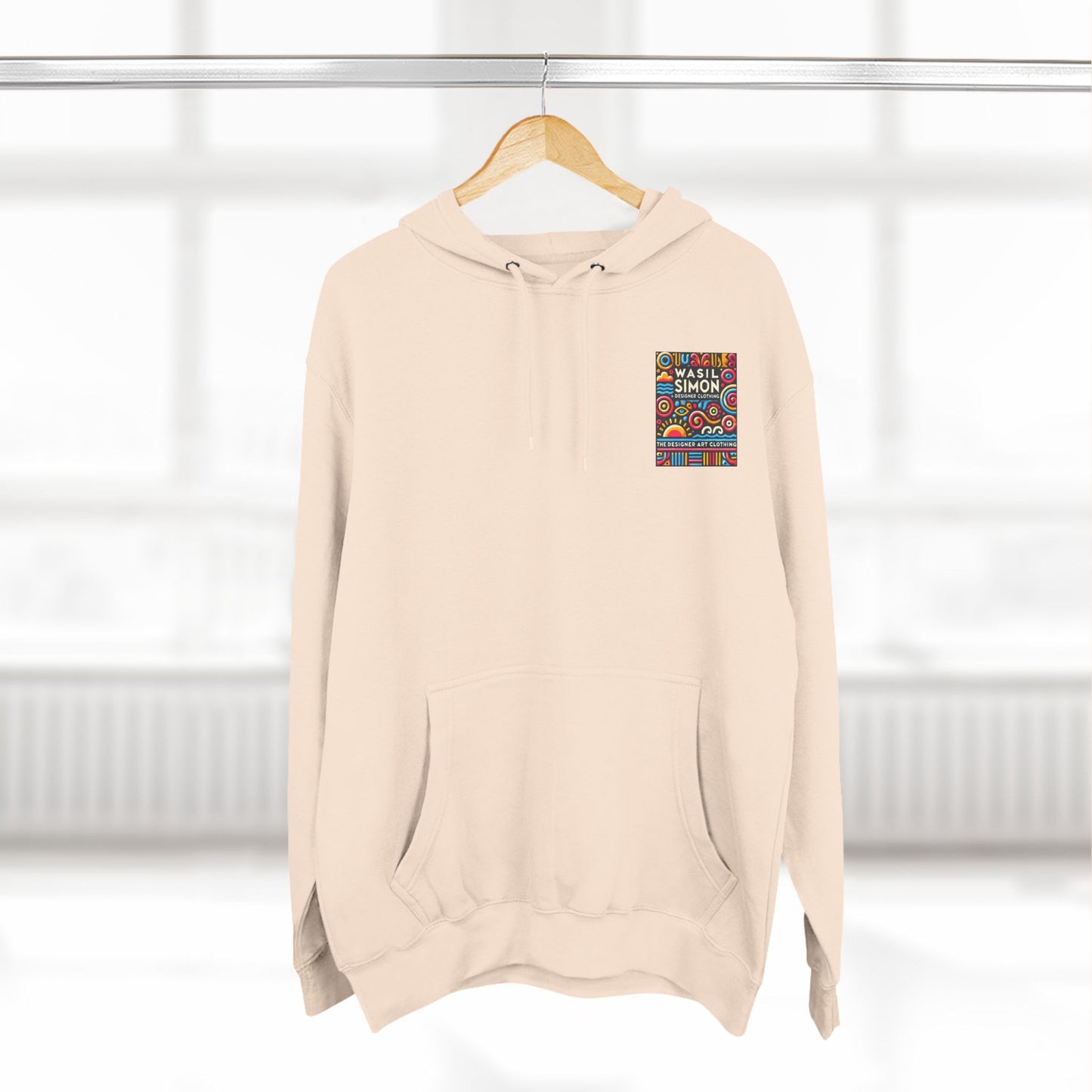 Wasil Simon's "Aquatic Mystery" Three-Panel Fleece Hoodie