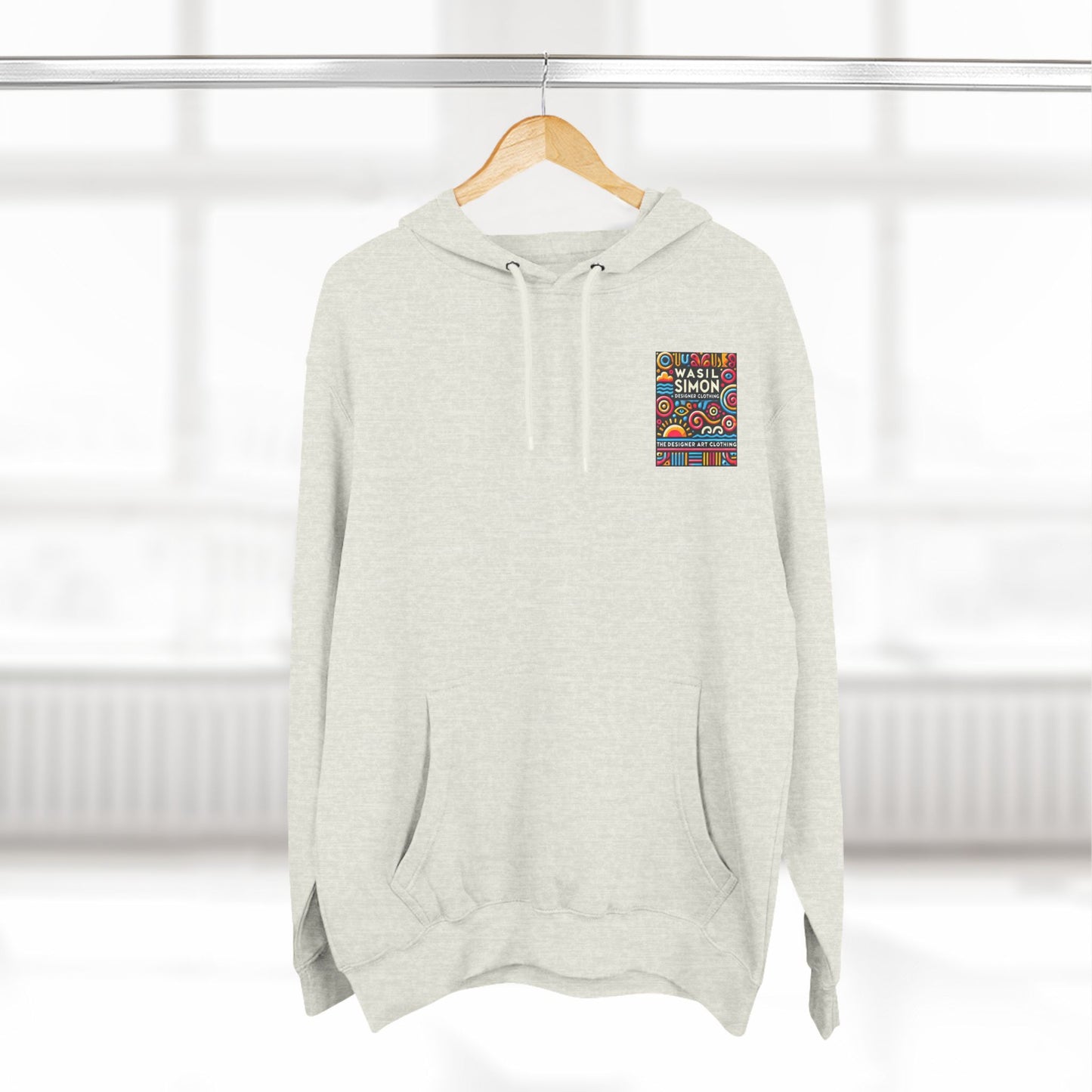 Wasil Simon's "Aquatic Mystery" Three-Panel Fleece Hoodie