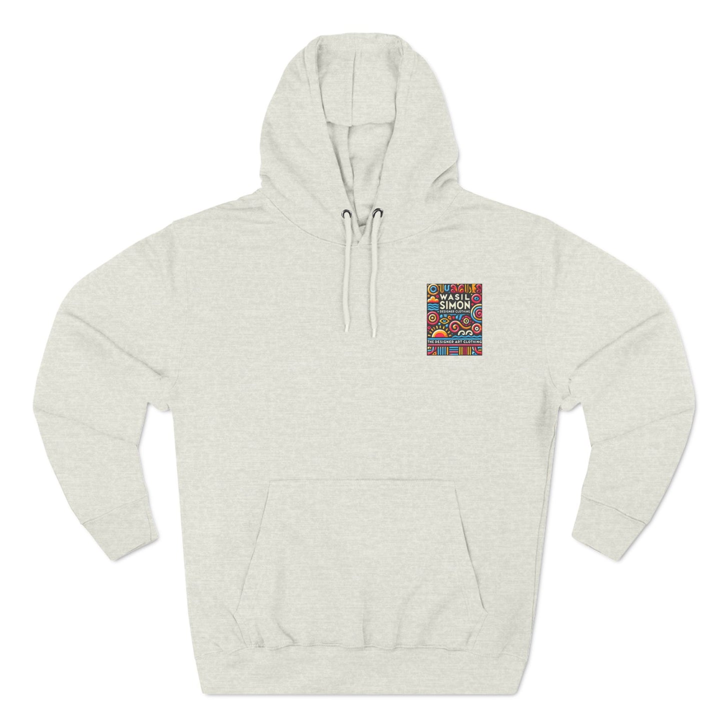 Wasil Simon's "Aquatic Mystery" Three-Panel Fleece Hoodie