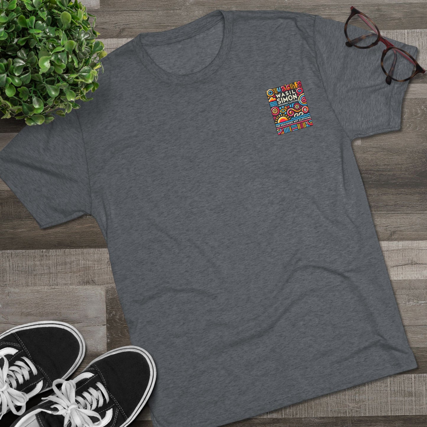 WS Light Pollution Unisex Tri-Blend Crew Tee