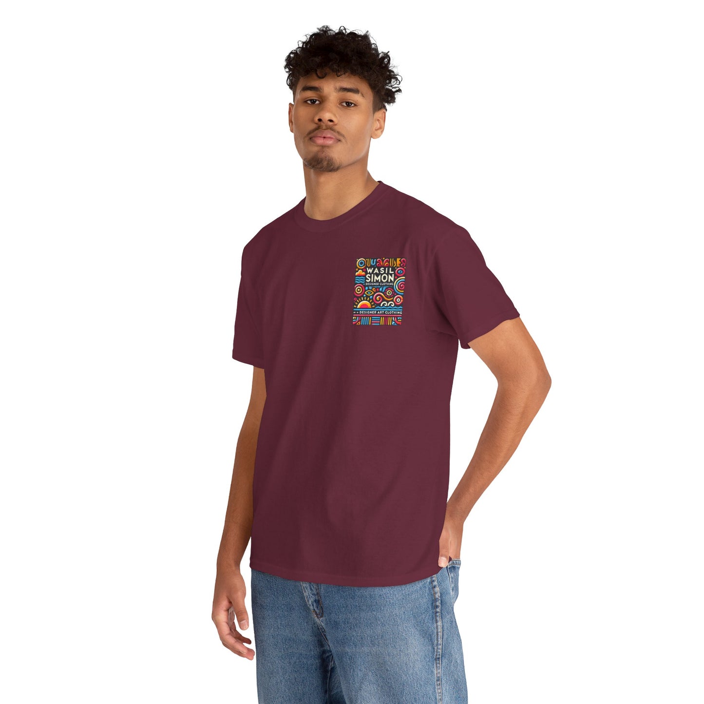 Wasil Simon's "No Fear But Loathing" Unisex Heavy Cotton Tee