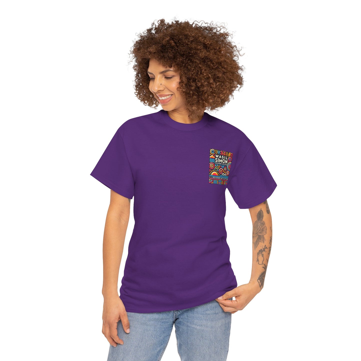 Wasil Simon's "No Fear But Loathing" Unisex Heavy Cotton Tee