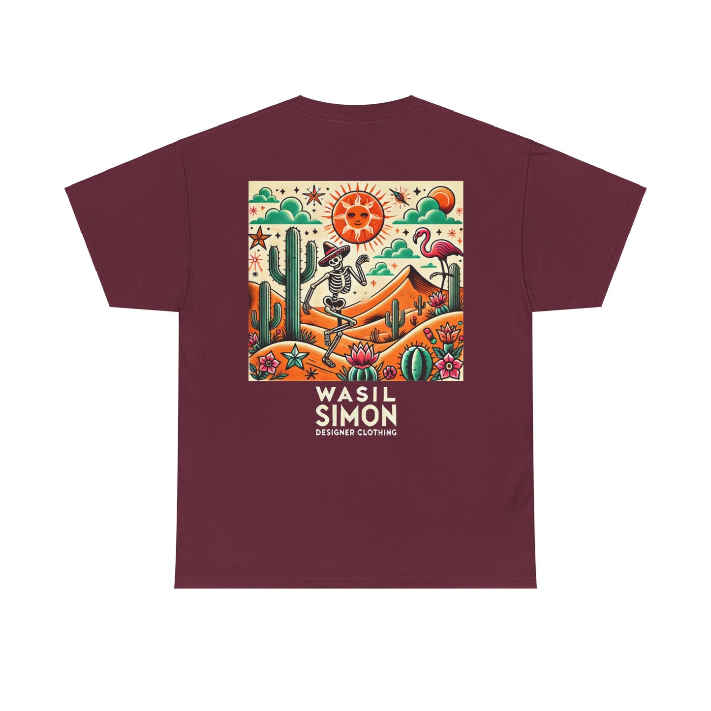 Wasil Simon's "No Fear But Loathing" Unisex Heavy Cotton Tee
