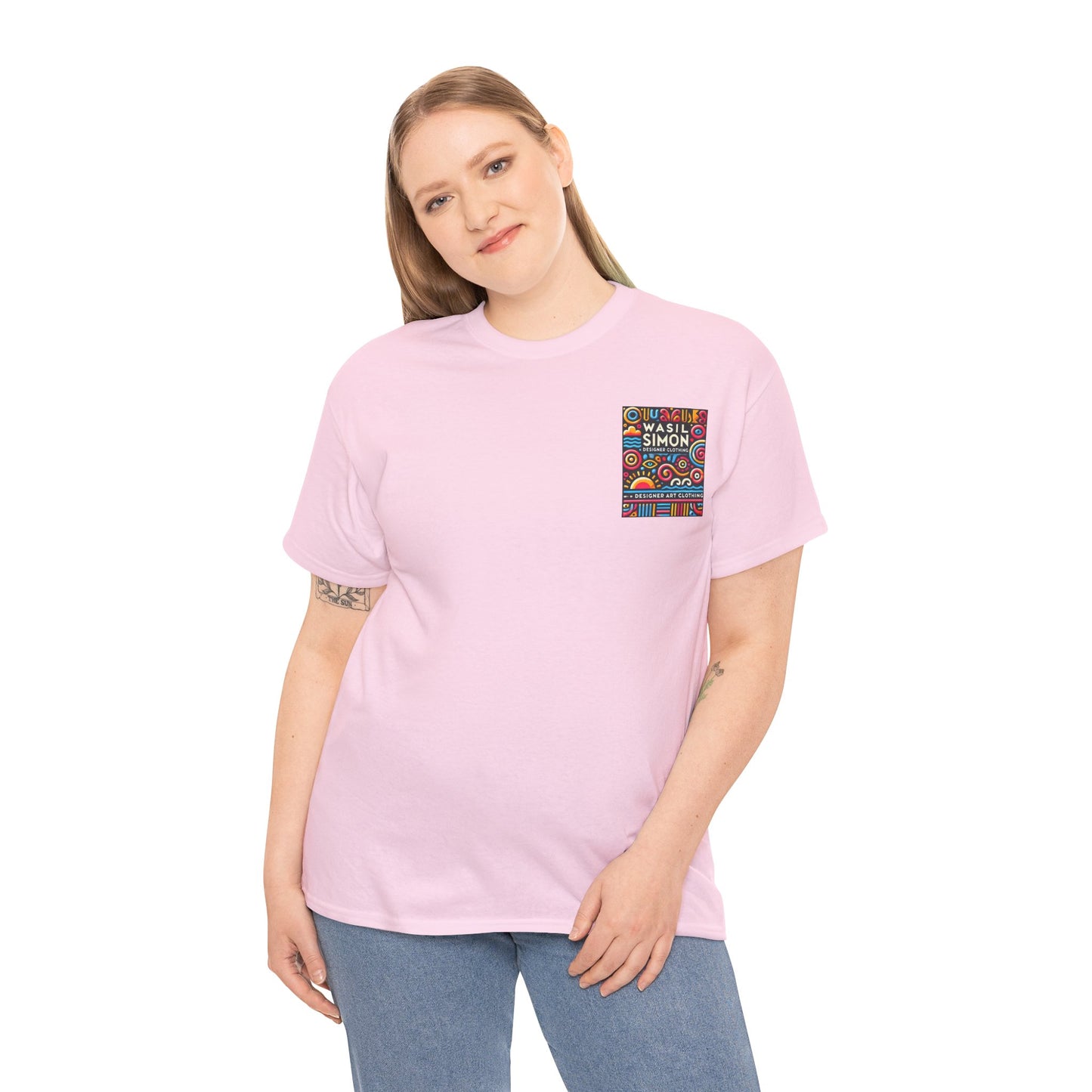 Wasil Simon's "No Fear But Loathing" Unisex Heavy Cotton Tee