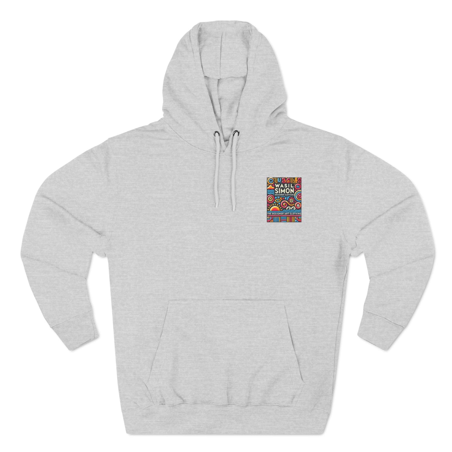 Wasil Simon's "Aquatic Mystery" Three-Panel Fleece Hoodie