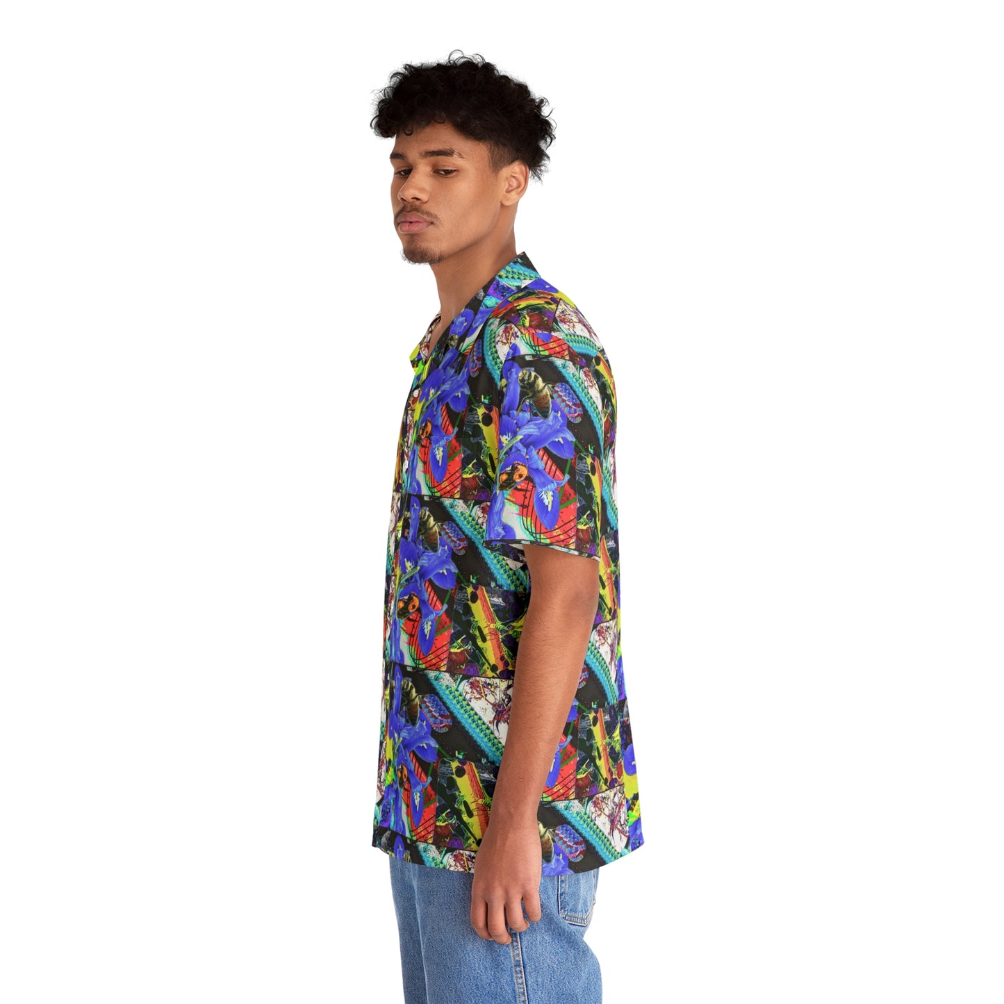 Botanical Reverie Men's Button Down Shirt