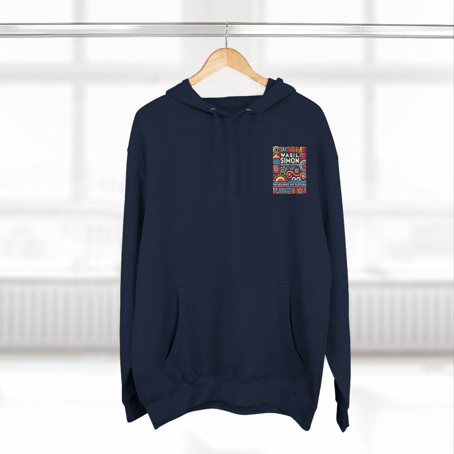 Wasil Simon's "Aquatic Mystery" Three-Panel Fleece Hoodie