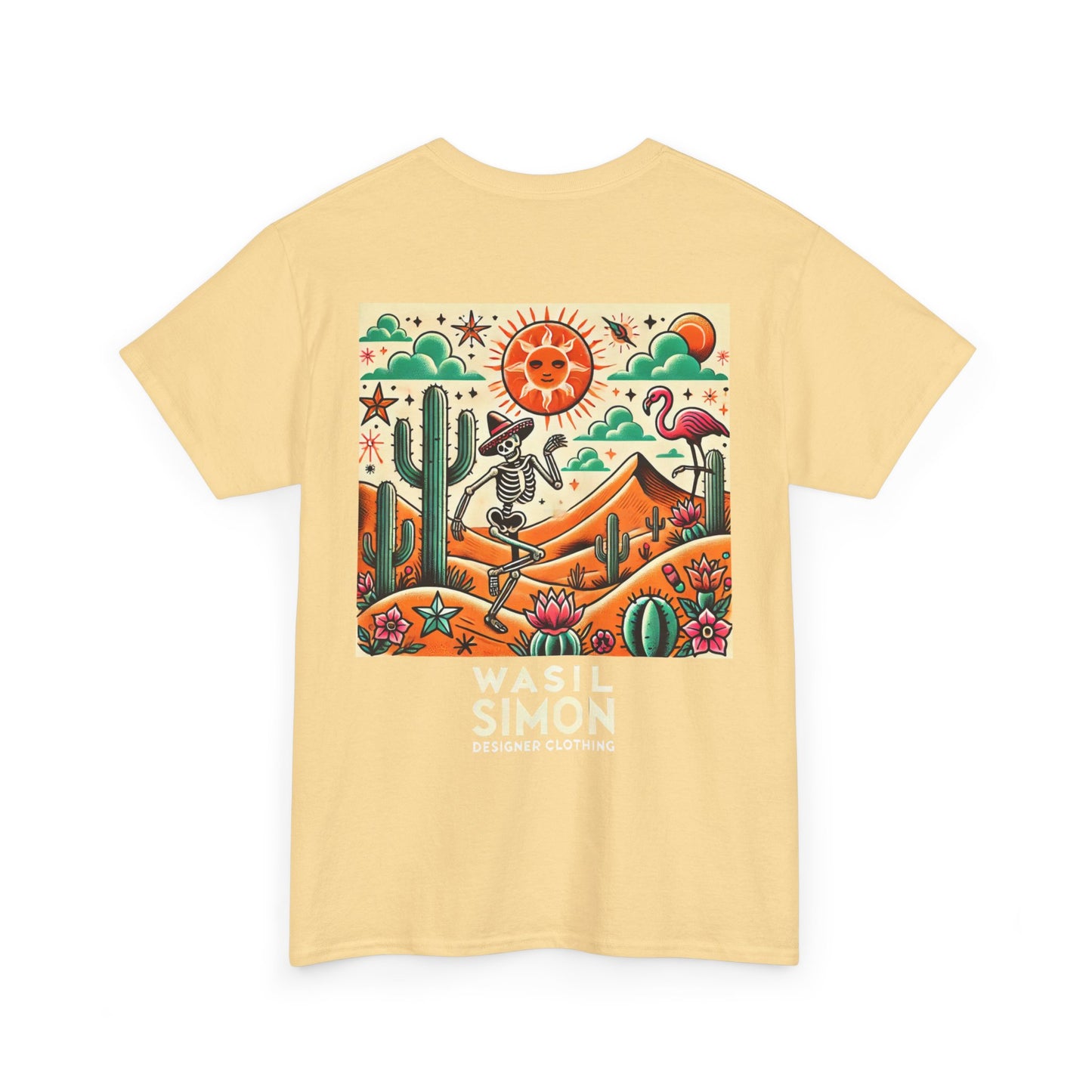 Wasil Simon's "No Fear But Loathing" Unisex Heavy Cotton Tee