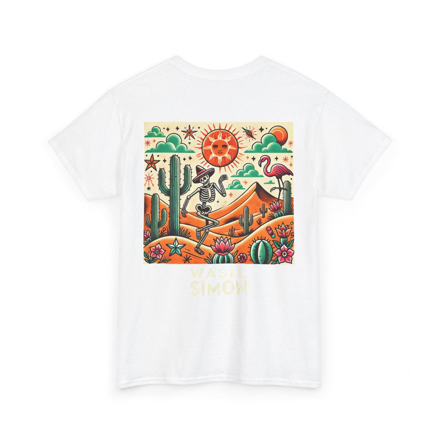Wasil Simon's "No Fear But Loathing" Unisex Heavy Cotton Tee