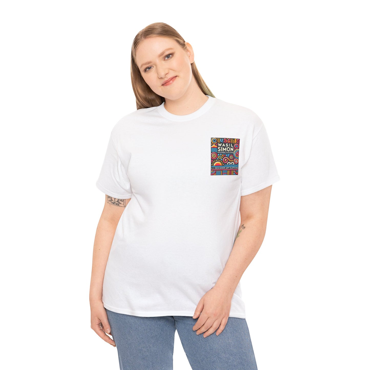 Wasil Simon's "No Fear But Loathing" Unisex Heavy Cotton Tee