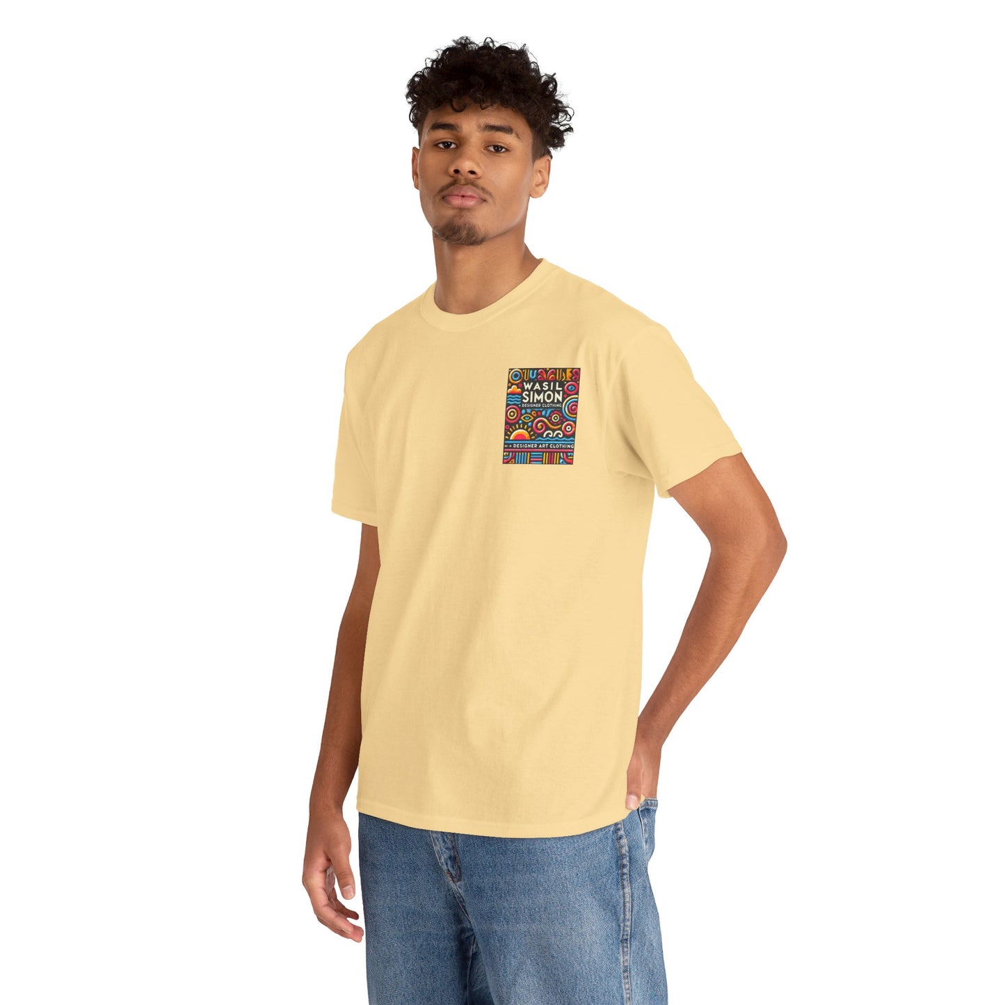 Wasil Simon's "No Fear But Loathing" Unisex Heavy Cotton Tee