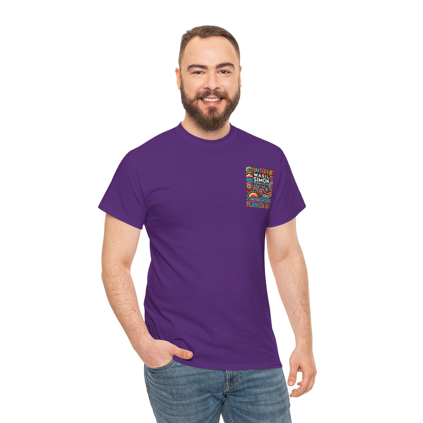 Wasil Simon's "No Fear But Loathing" Unisex Heavy Cotton Tee