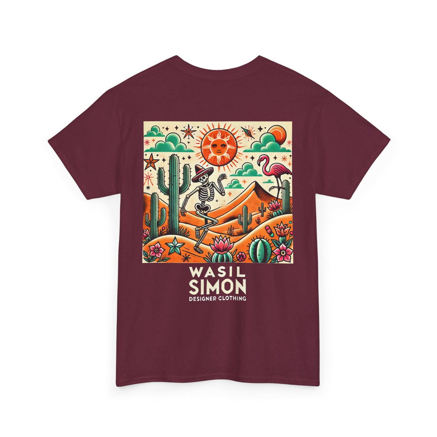Wasil Simon's "No Fear But Loathing" Unisex Heavy Cotton Tee