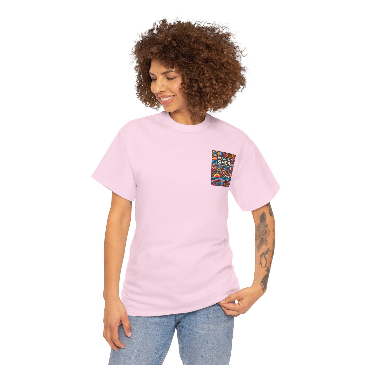 Wasil Simon's "No Fear But Loathing" Unisex Heavy Cotton Tee