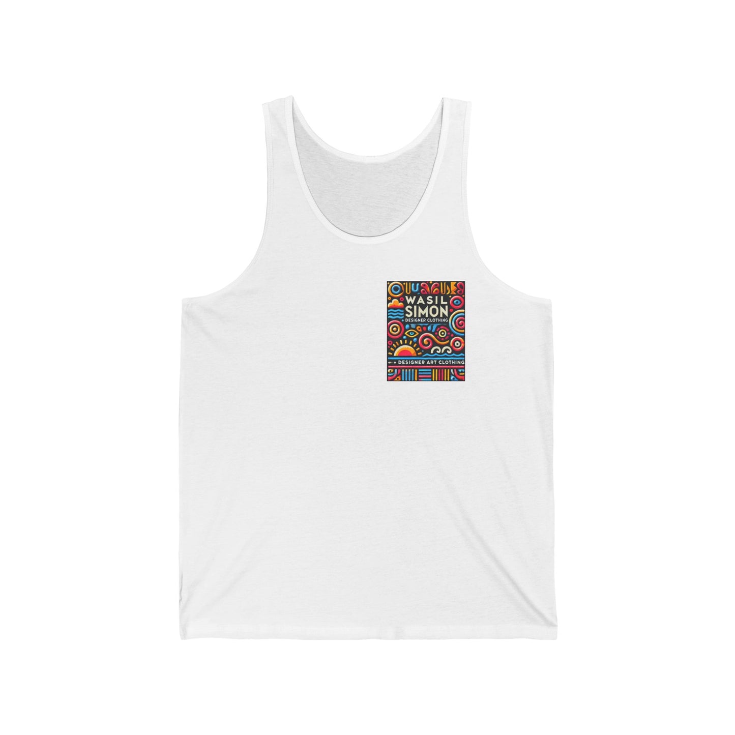 Wasil Simon's "Buffalos Resilience" Unisex Jersey Tank