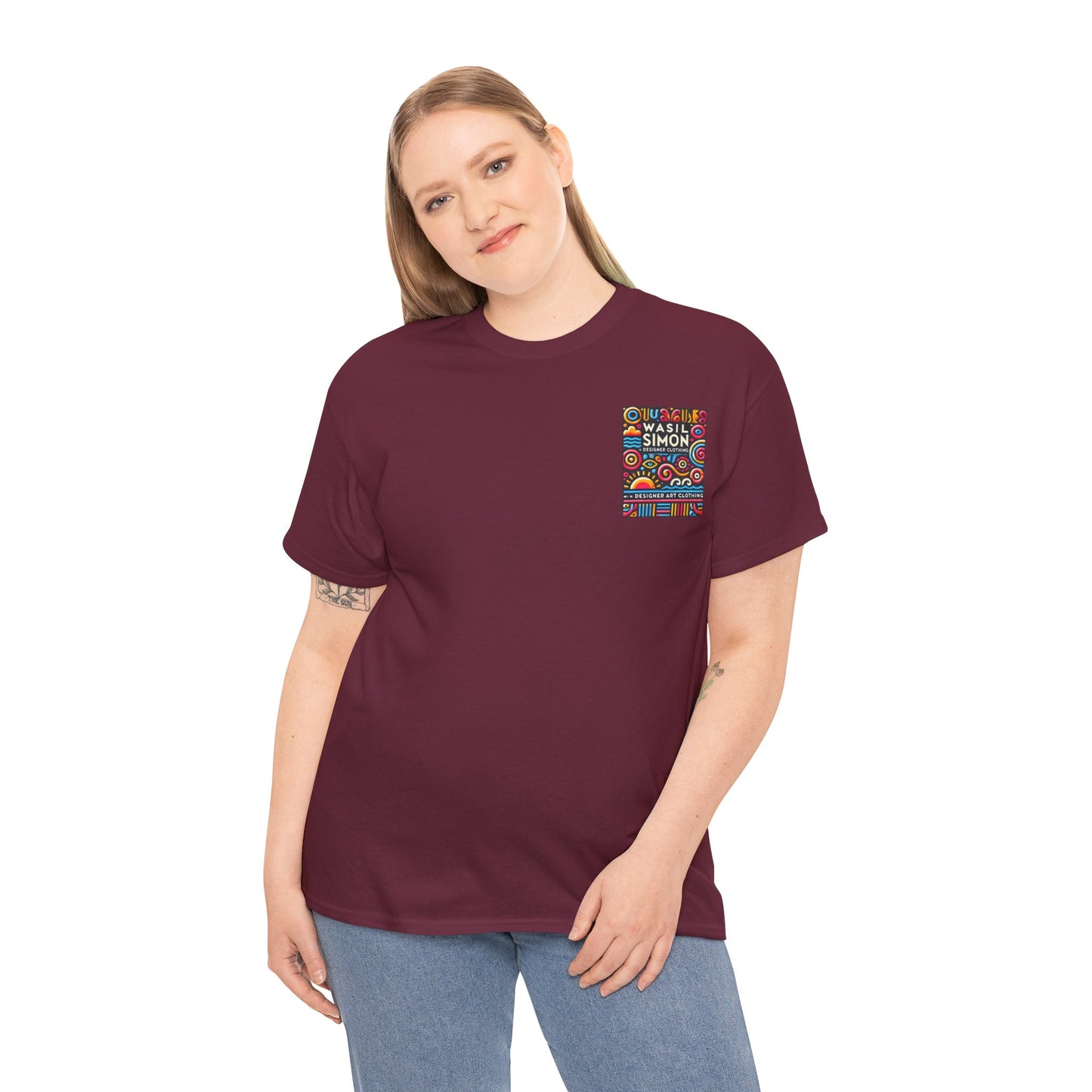 Wasil Simon's "No Fear But Loathing" Unisex Heavy Cotton Tee