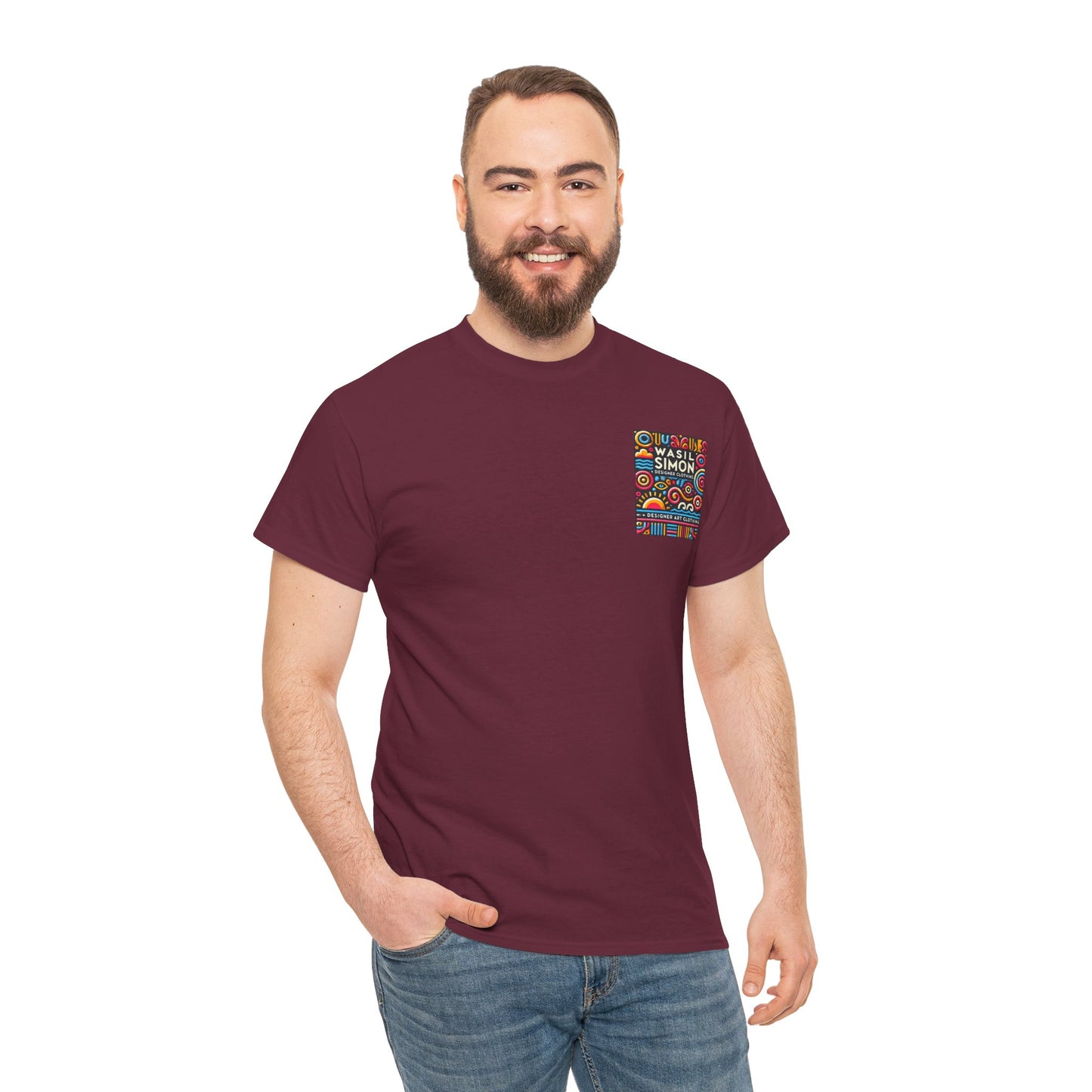 Wasil Simon's "No Fear But Loathing" Unisex Heavy Cotton Tee