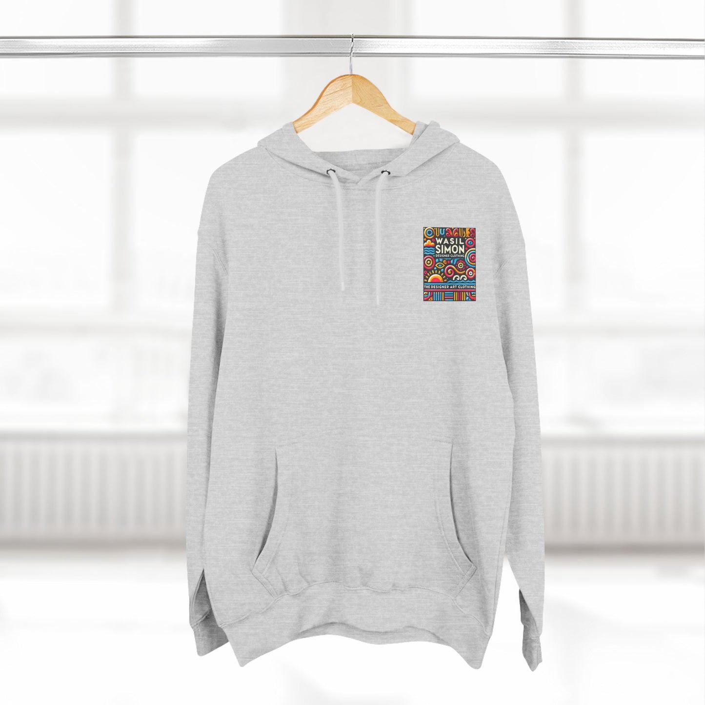 Wasil Simon's "Aquatic Mystery" Three-Panel Fleece Hoodie