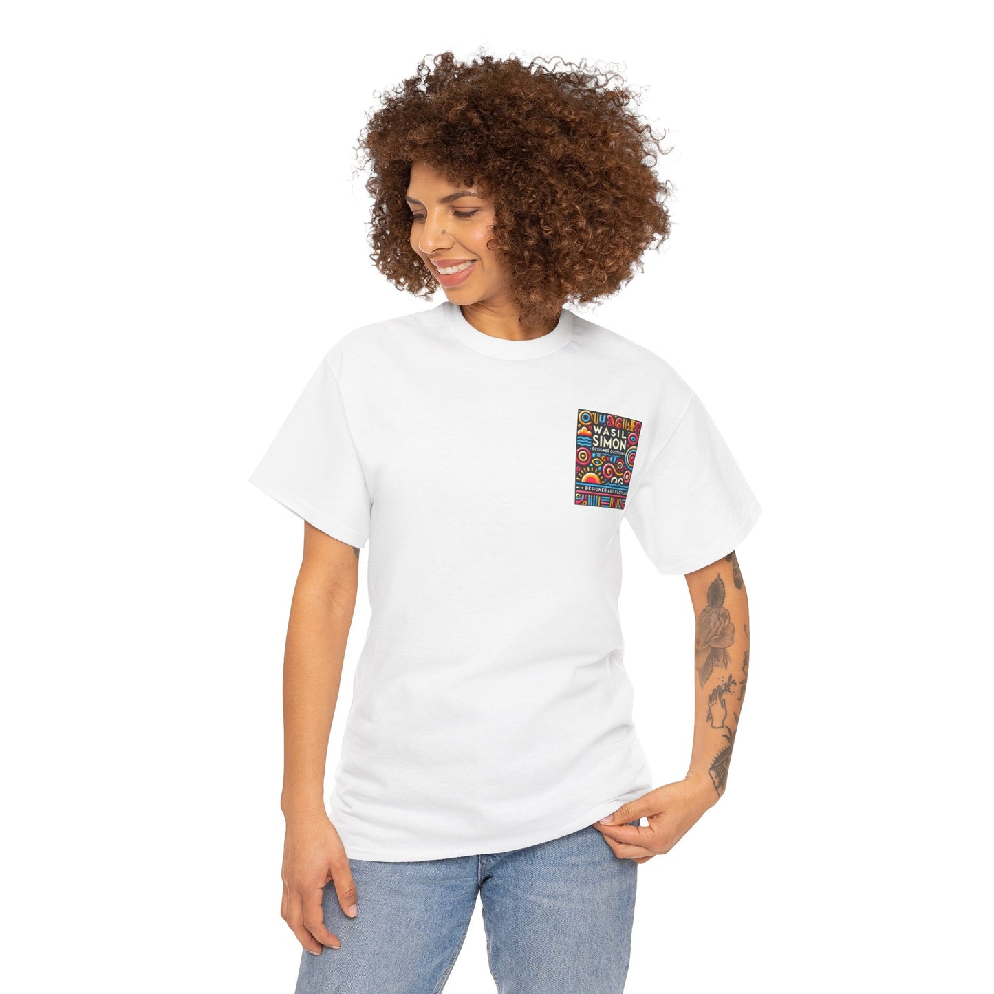 Wasil Simon's "No Fear But Loathing" Unisex Heavy Cotton Tee
