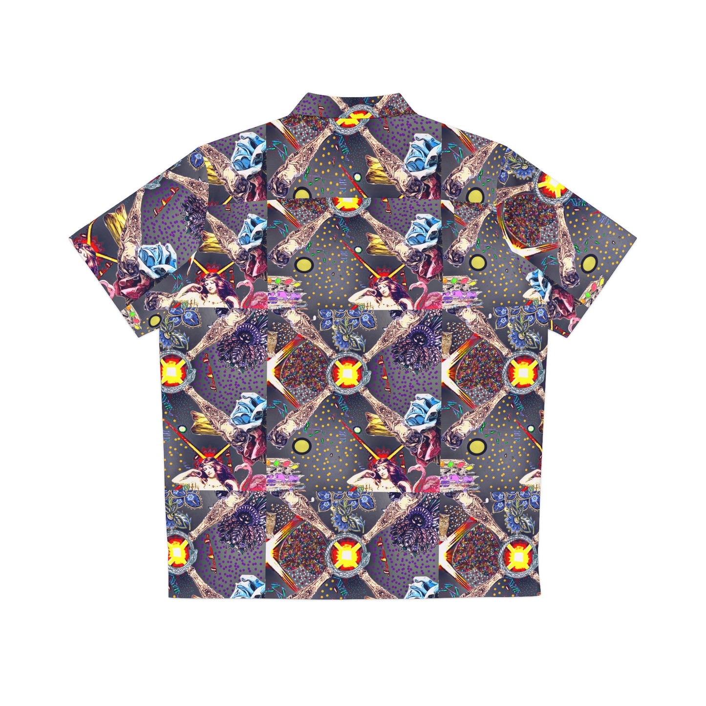 Ethereal Nexus Men's Button Down Shirt