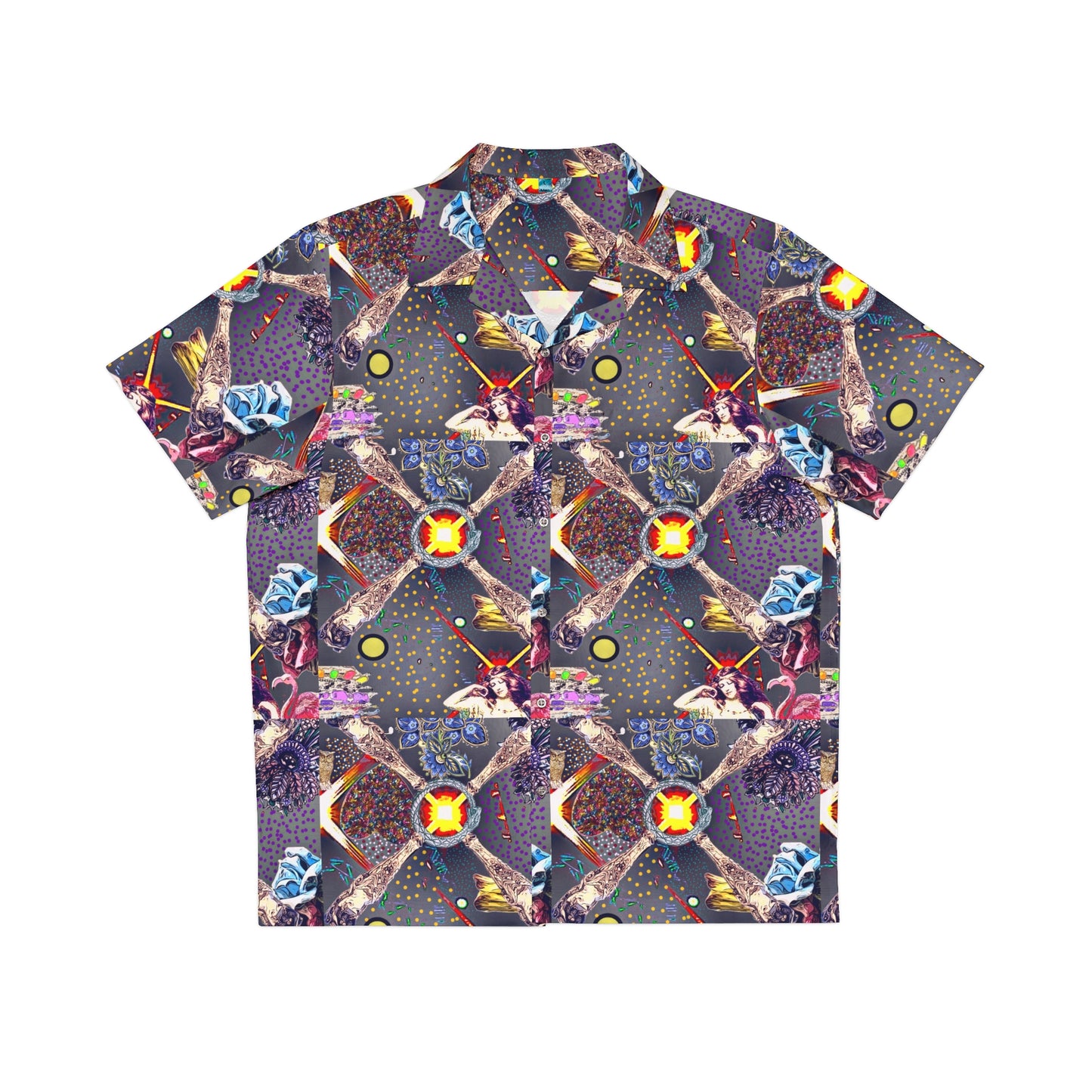 Ethereal Nexus Men's Button Down Shirt
