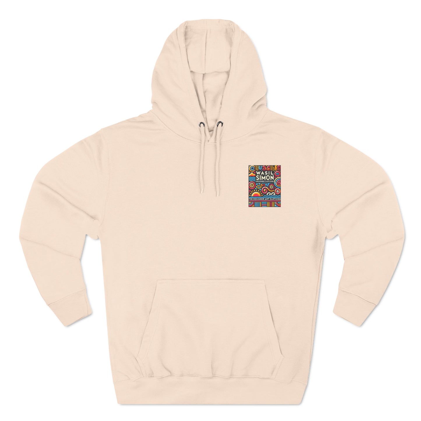 Wasil Simon's "Aquatic Mystery" Three-Panel Fleece Hoodie