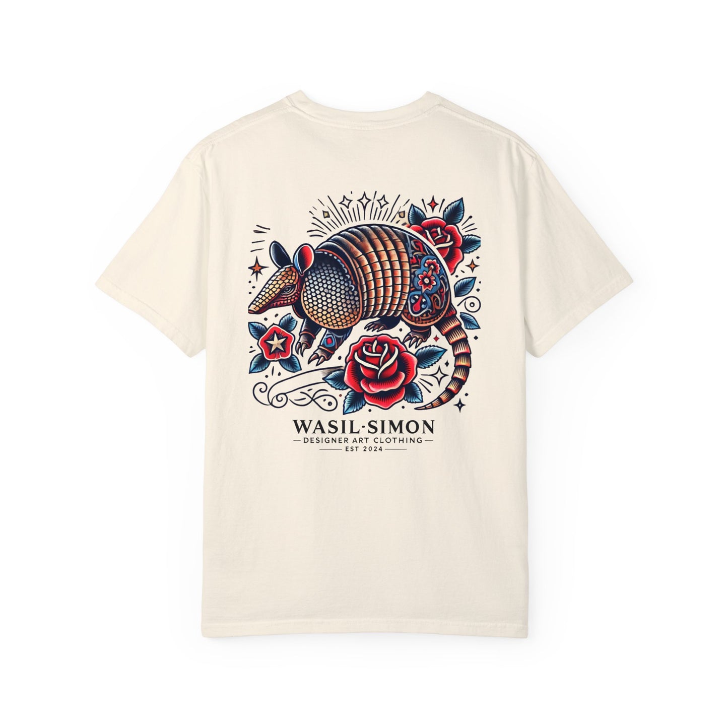 Wasil Simon’s “Armahdilla” Unisex T-shirt