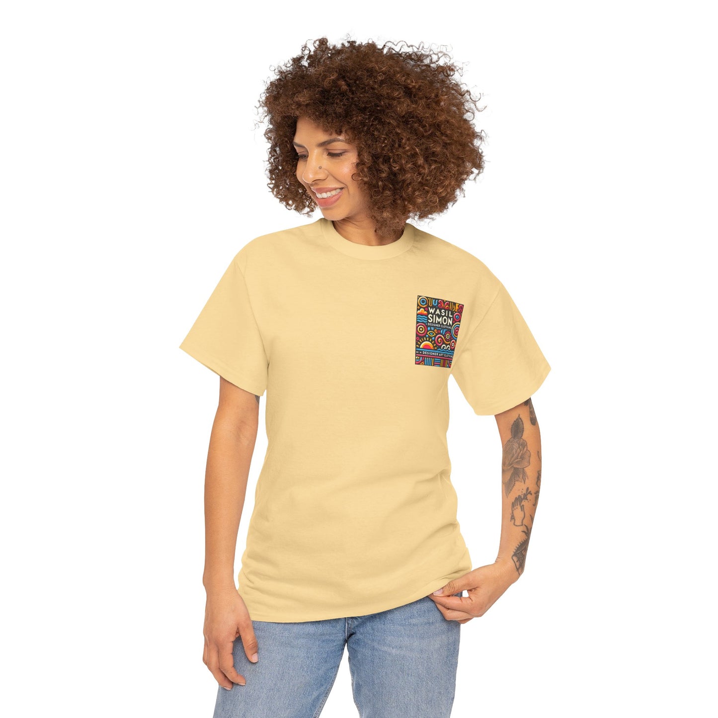 Wasil Simon's "No Fear But Loathing" Unisex Heavy Cotton Tee