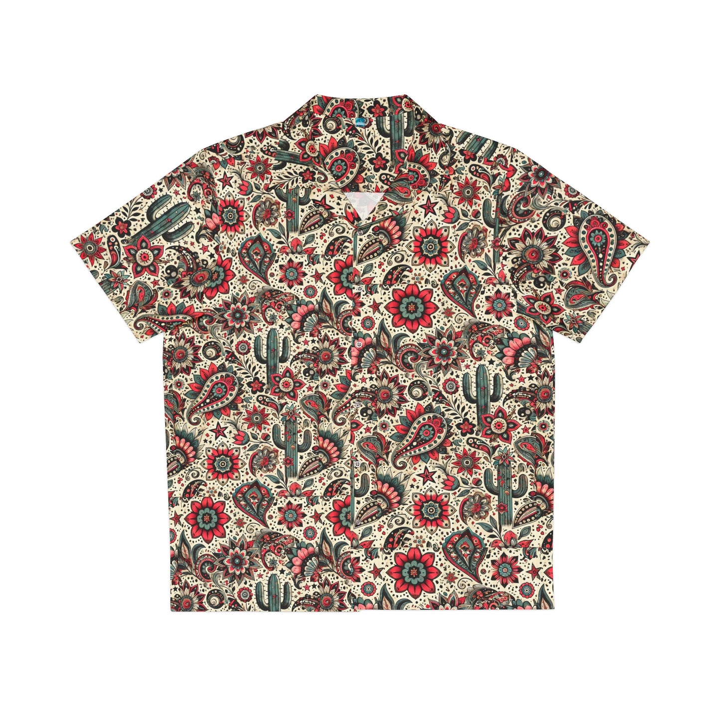 Desert Bloom Dreamscape Men's Button Down Shirt