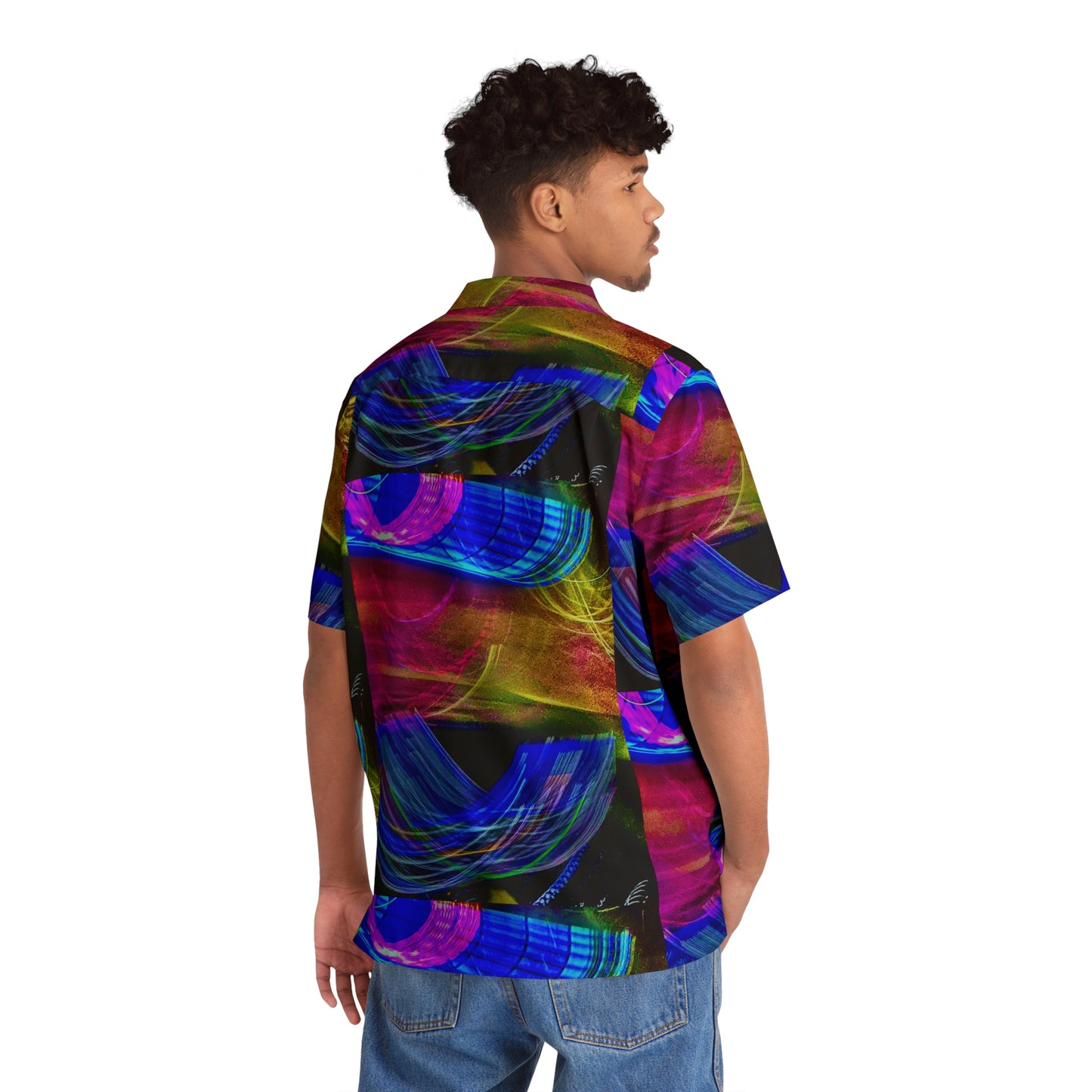 91's 1 Light Show Men's Button Down Shirt